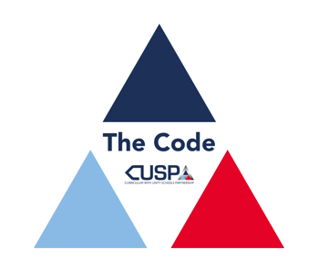 The Code logo